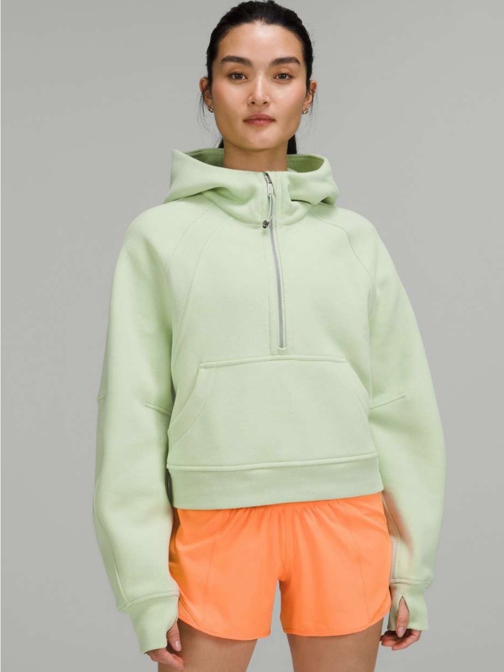 Lululemon Scuba Oversized Half-Zip Hoodie M/L
Creamy Mint